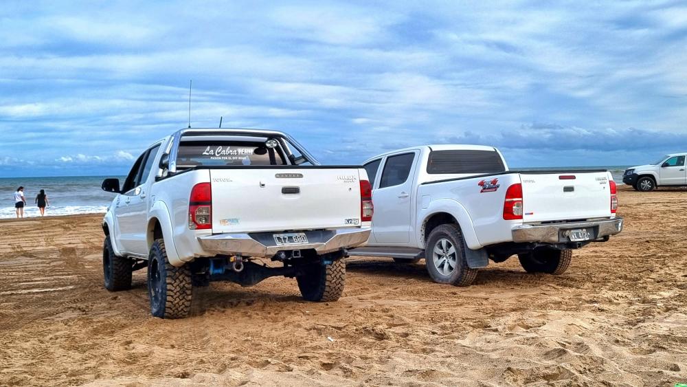 Off-Road Adventure with Toyota Hilux wallpaper