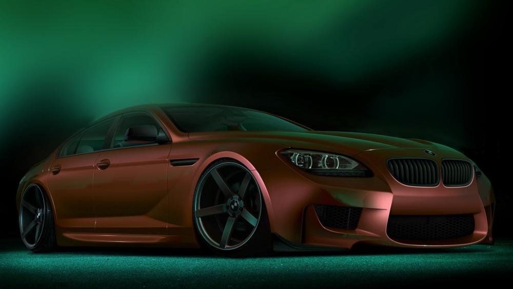 BMW M6 in Striking Display wallpaper