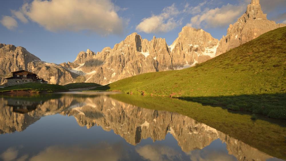 Serenity of Pale di San Martino wallpaper