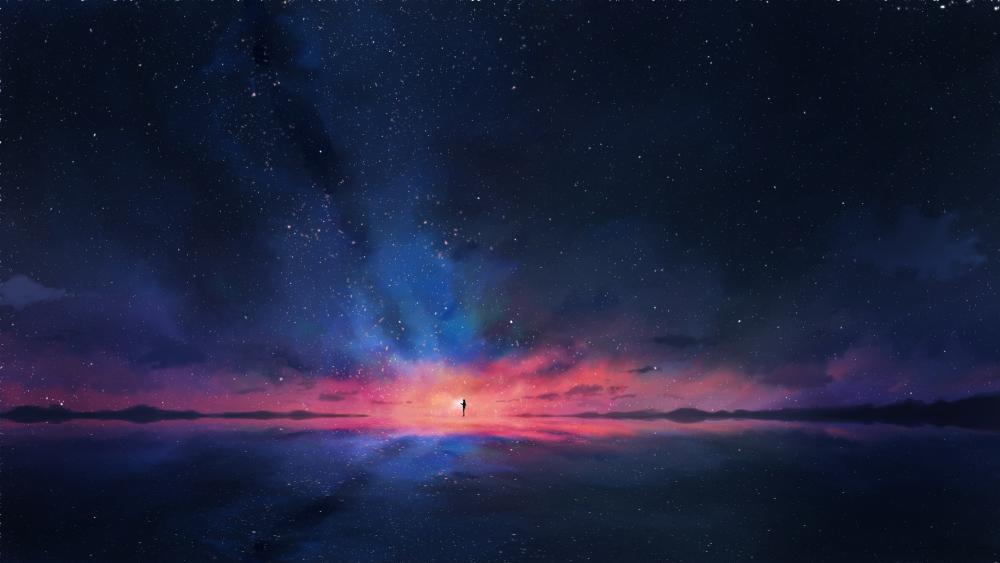 Cosmic Horizon Dreamscape wallpaper