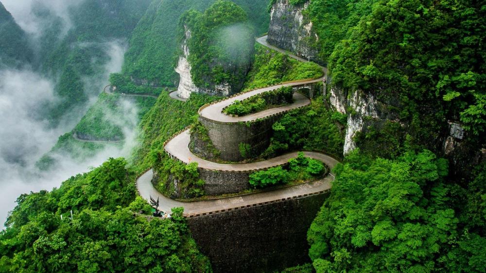 Tianmen Mountain National Park wallpaper