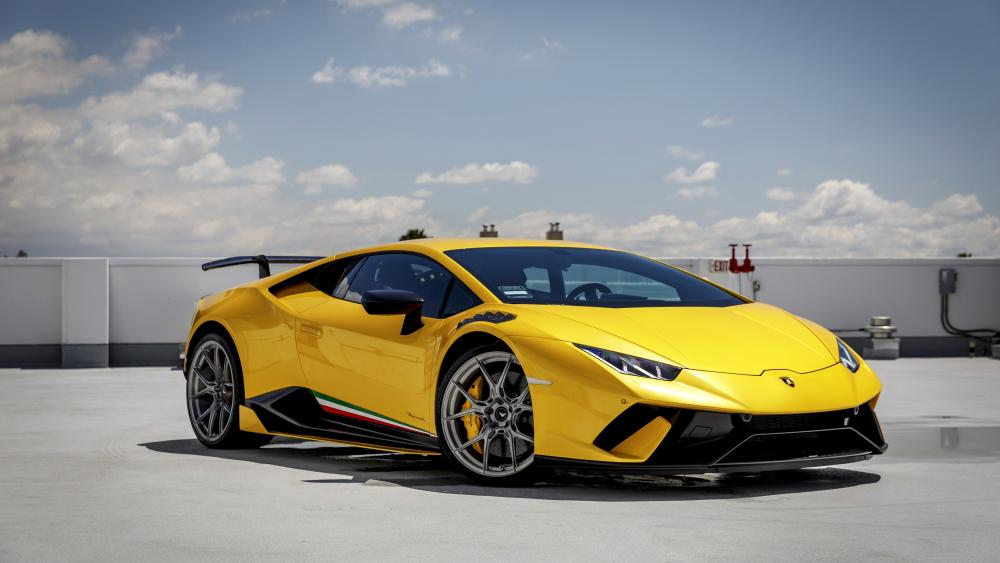 Lamborghini Huracan Performante Unleashed in 5K wallpaper