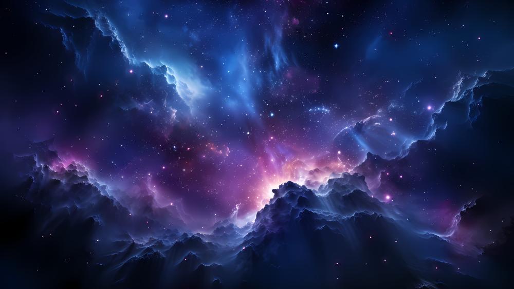 Ethereal Nebula Beyond Reality wallpaper