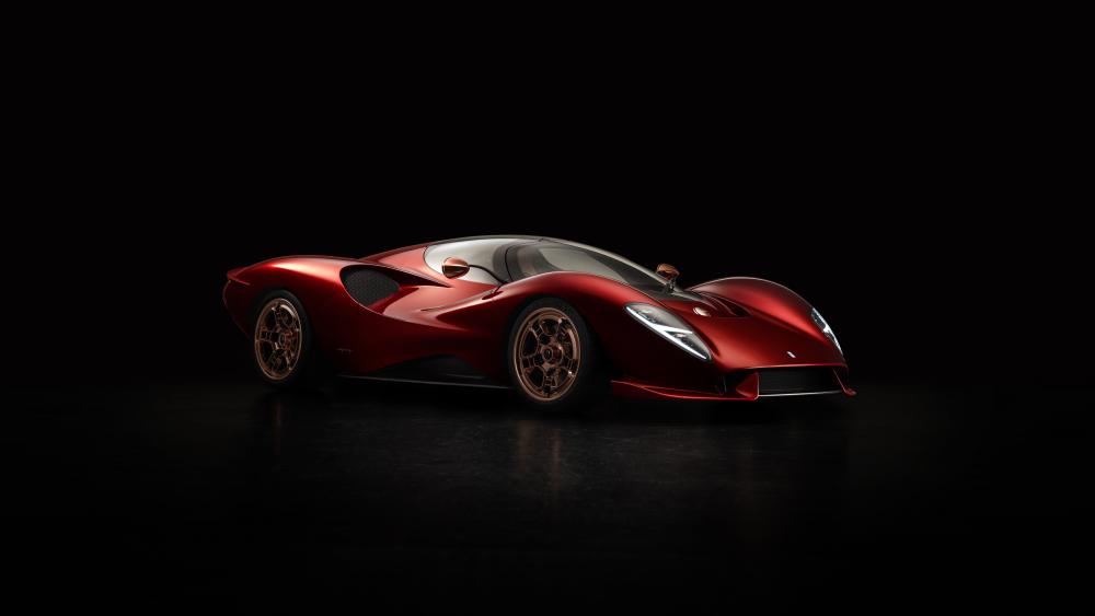 De Tomaso P72 Unveiled in Dark Majesty wallpaper