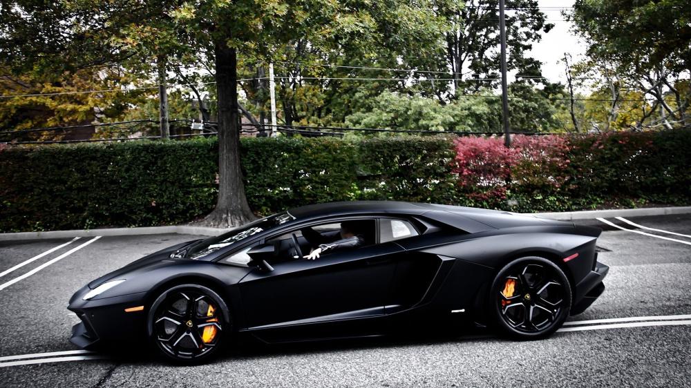 Lamborghini Aventador Elegance in Motion wallpaper