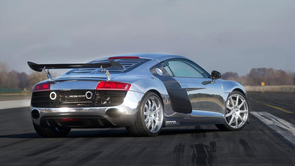 Racing Glory: Audi R8 V10 Biturbo wallpaper