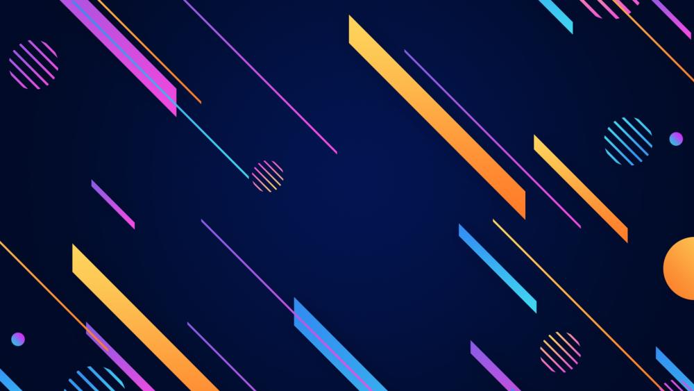 Dynamic Patterns in Vibrant Hues wallpaper