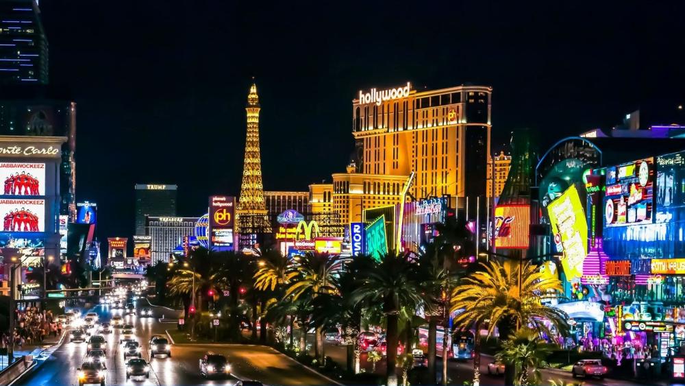 Vibrant Las Vegas Nightlife wallpaper