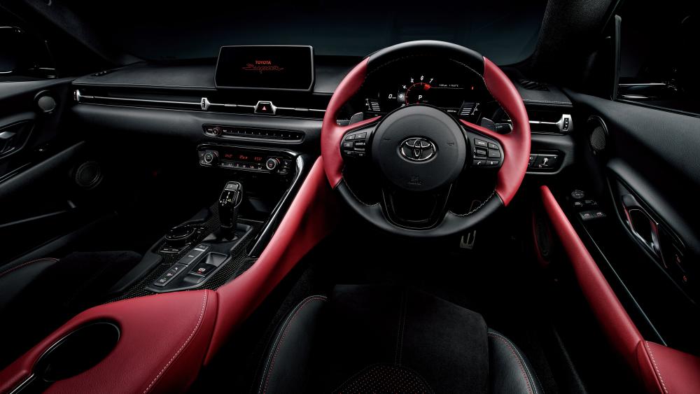 TitleToyota Supra Interior in Ultra HD Glory wallpaper