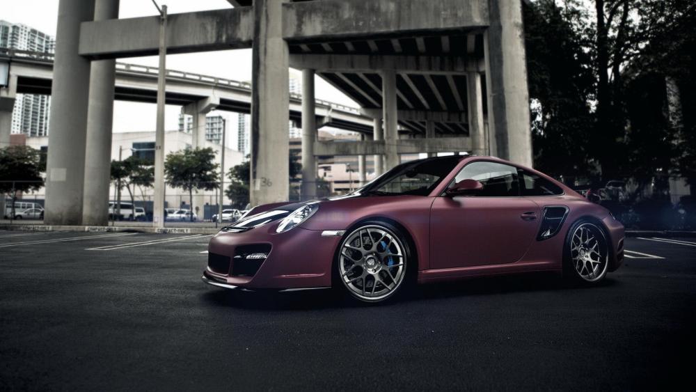 Urban Elegance Porsche 911 Wallpaper wallpaper