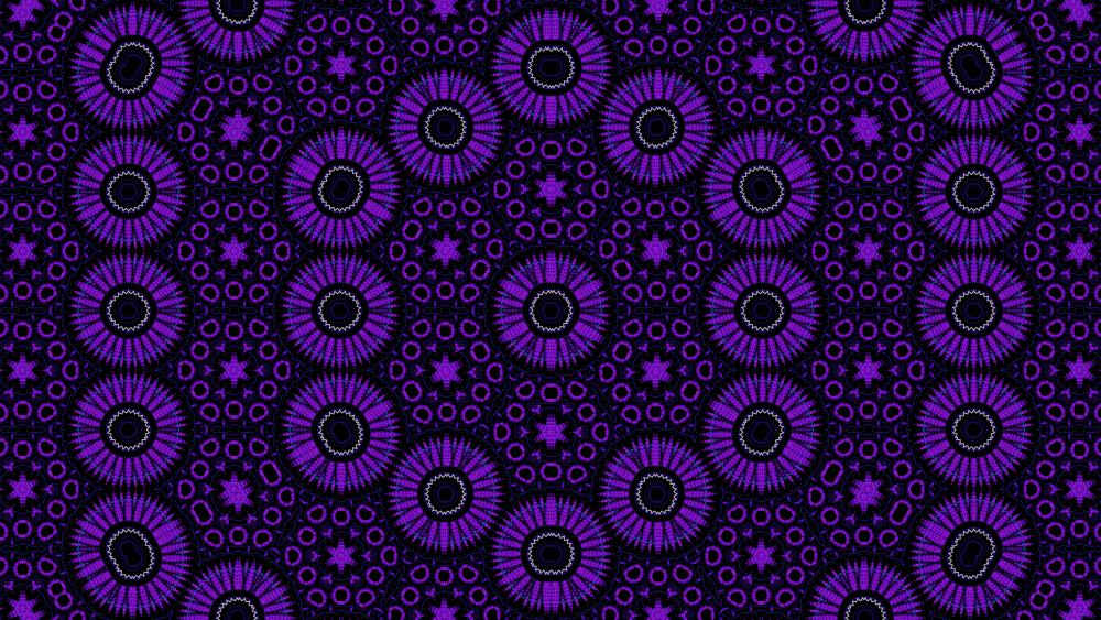 Purple Kaleidoscope Dreamscape Pattern Wallpaper wallpaper