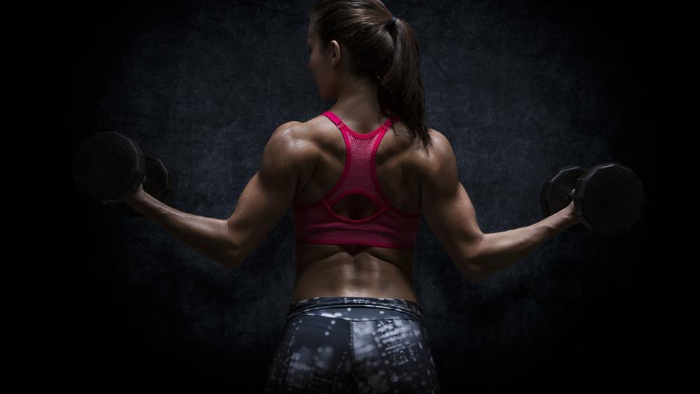 Strength in Motion: Empowering Fitness Visuals wallpaper