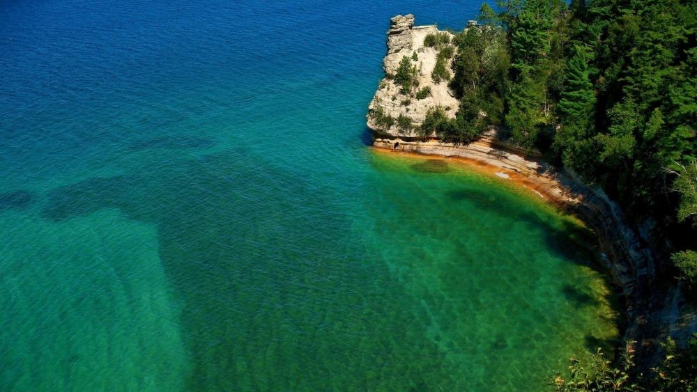 Pictured Rocks, Lake Superior wallpaper