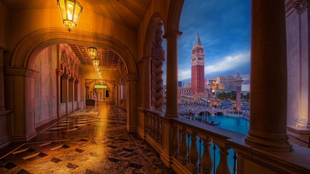 Venetian Charm in Las Vegas wallpaper