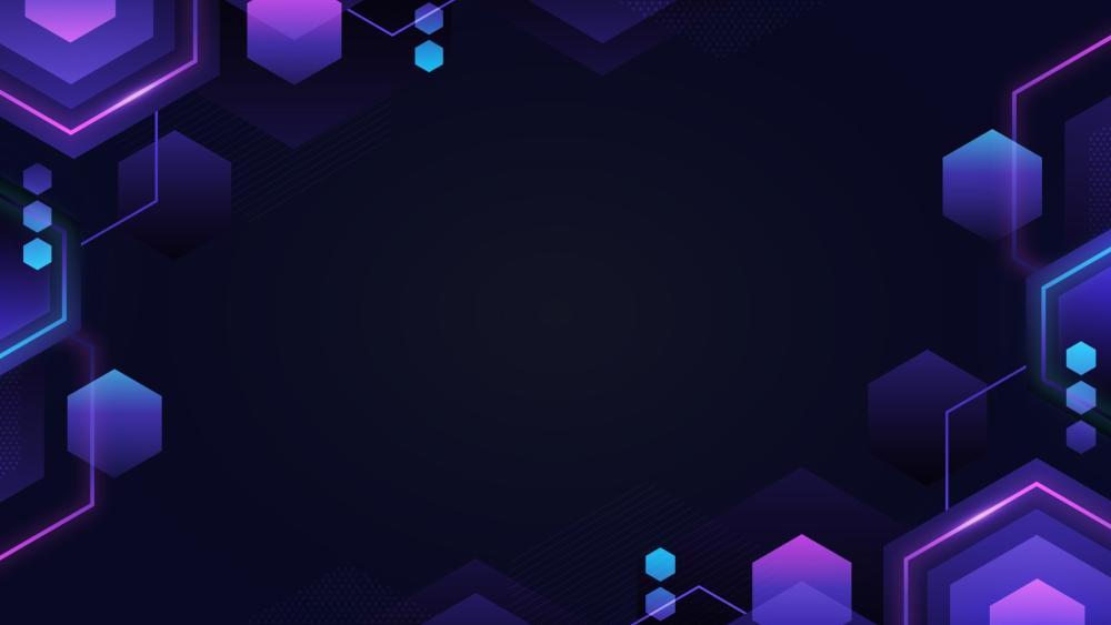 Purple honeycombs wallpaper