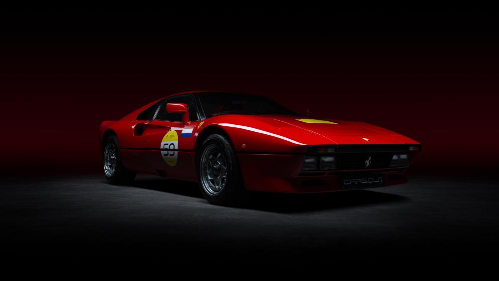 Iconic Ferrari 288 GTO in 5K Quality wallpaper