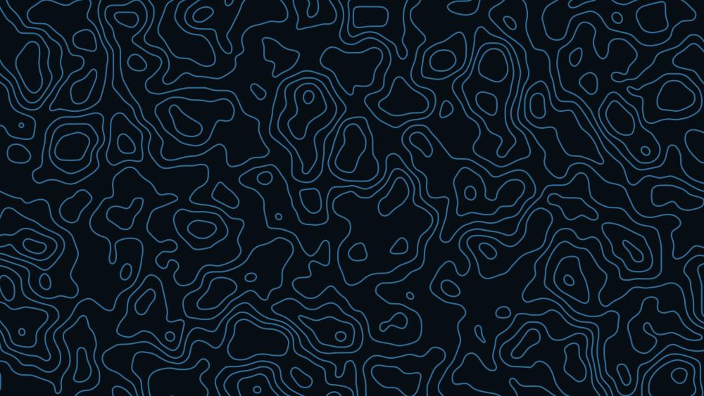 Topographic Minimalism in Dark Blue wallpaper