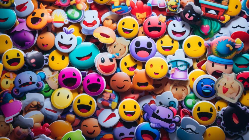 Emoji Extravaganza Wallpaper wallpaper