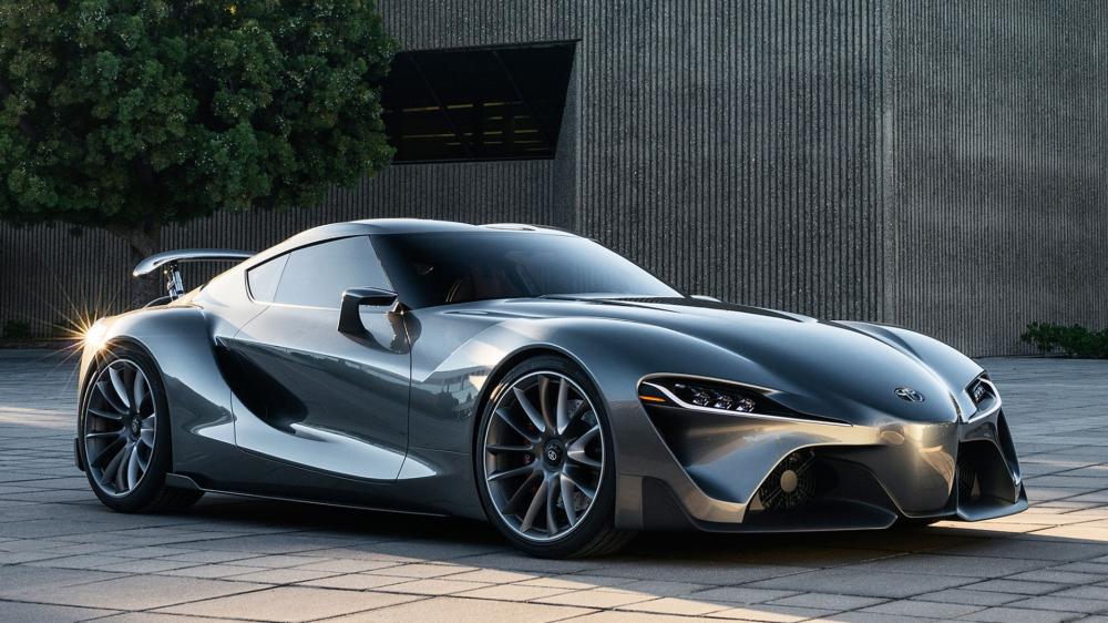 Sleek Toyota Supra Design wallpaper