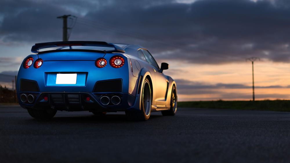 Nissan GT-R Sunset Elegance wallpaper