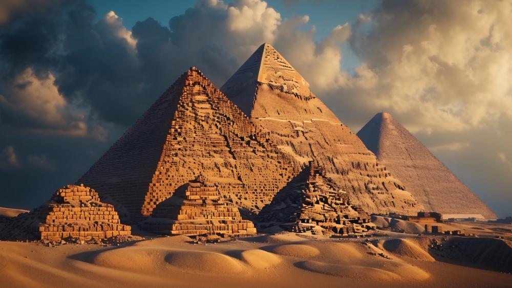 Ancient Wonders in Stunning Detail wallpaper