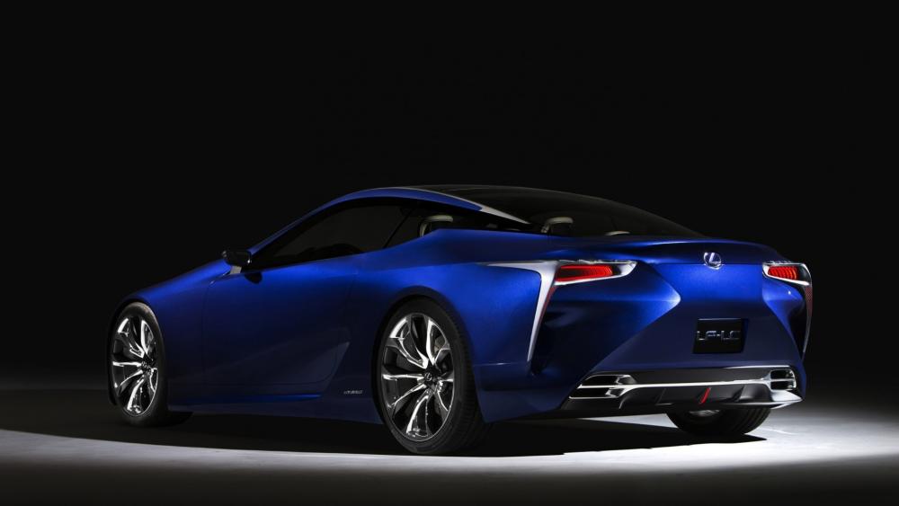 Lexus LF LC Shining in Midnight Blue wallpaper