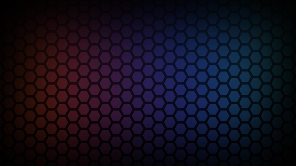 Hexagonal Gradient Mesh wallpaper