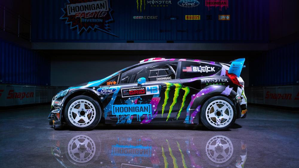 Hoonigan Racing Ford Fiesta RS WRC Wallpaper wallpaper