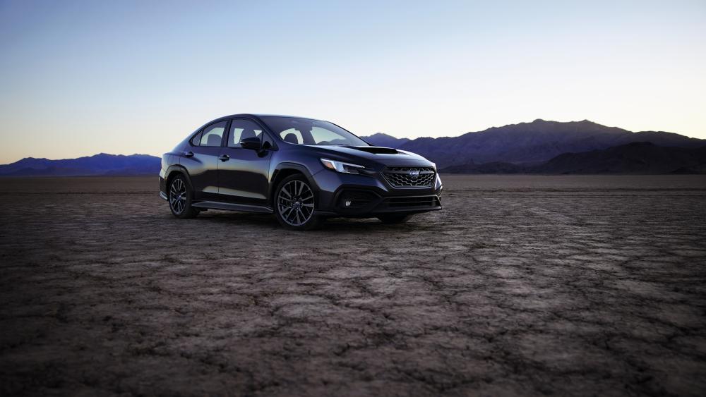 Subaru WRX GT in Desert Twilight wallpaper