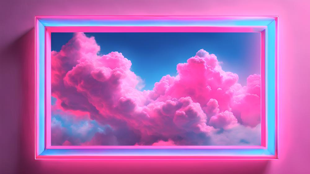 Cloud Frame wallpaper