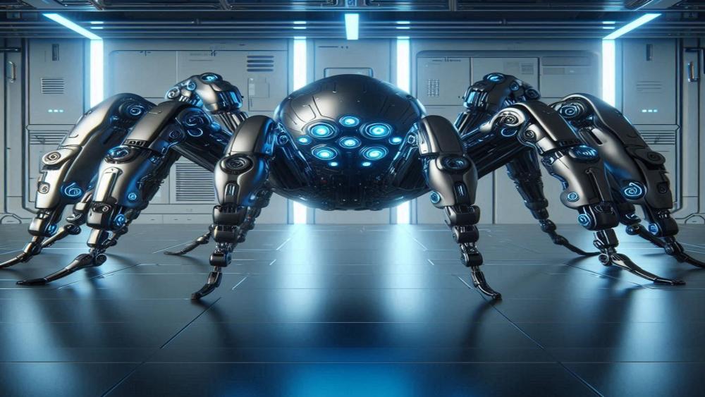 Cybernetic Arachnid Adventure wallpaper