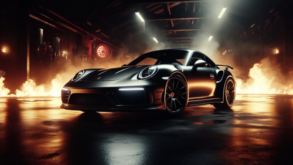 Porsche 911 turbo S - Ready to roll wallpaper