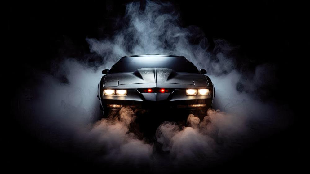 KITT from Knight Rider - Ready to go again! wallpaper