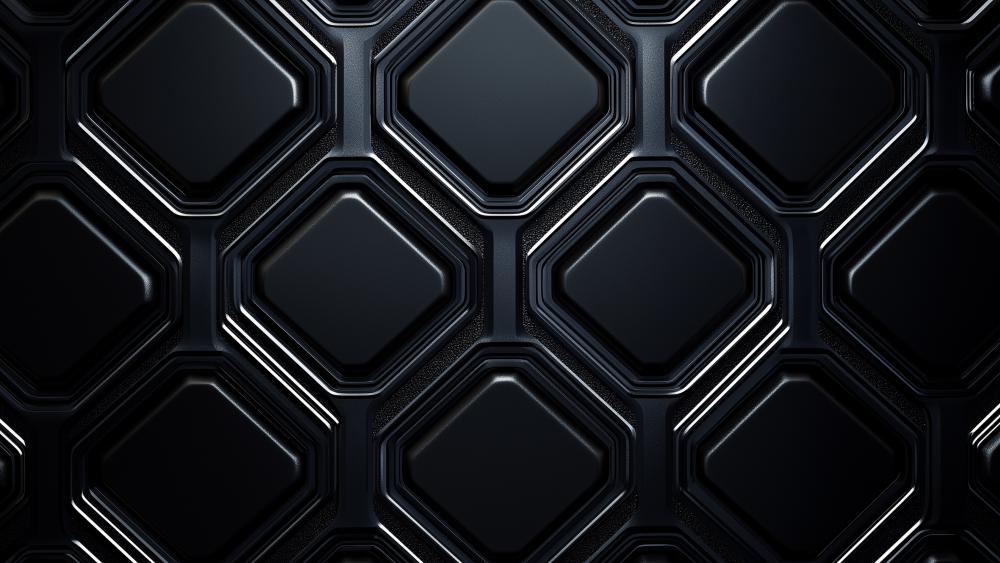 Geometric Elegance in Dark Tones wallpaper