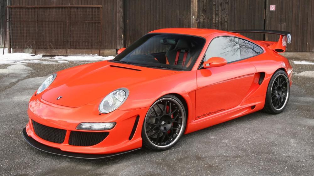 Porsche Gemballa Avalanche GTR 650 Evo Blood Orange 2006 wallpaper