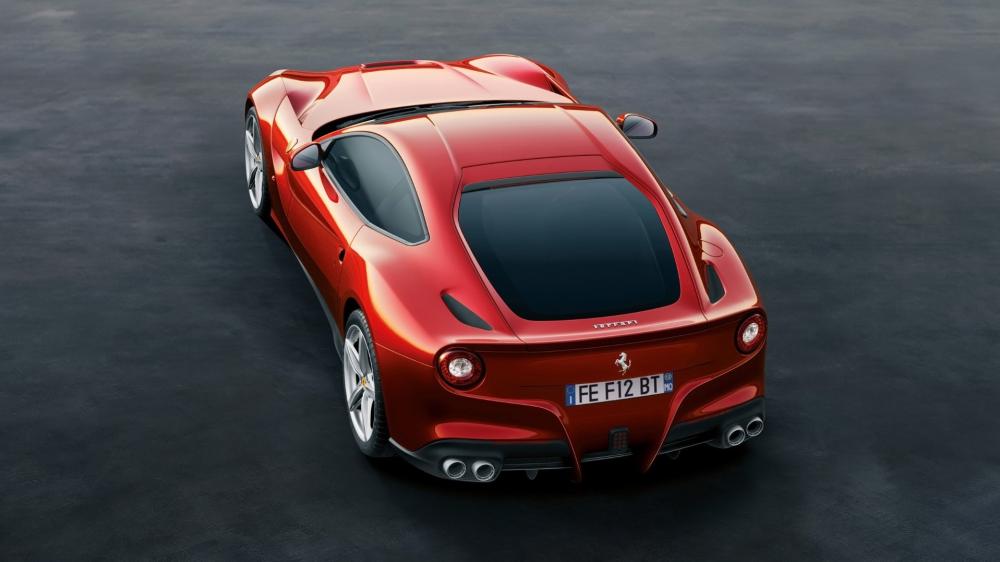 Ferrari Berlinetta Rear View Majesty wallpaper