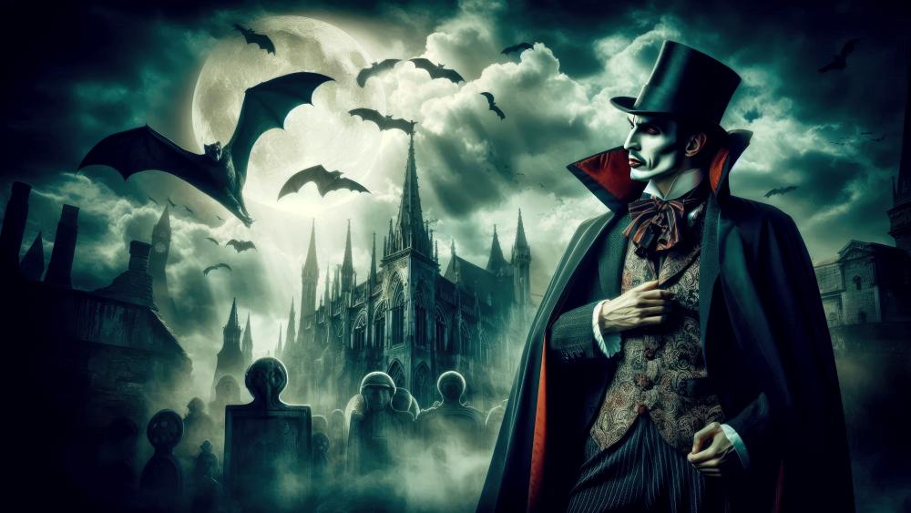 The Count Dracula is back again! wallpaper