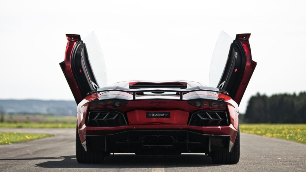 2012 Lamborghini Aventador by Mansory wallpaper