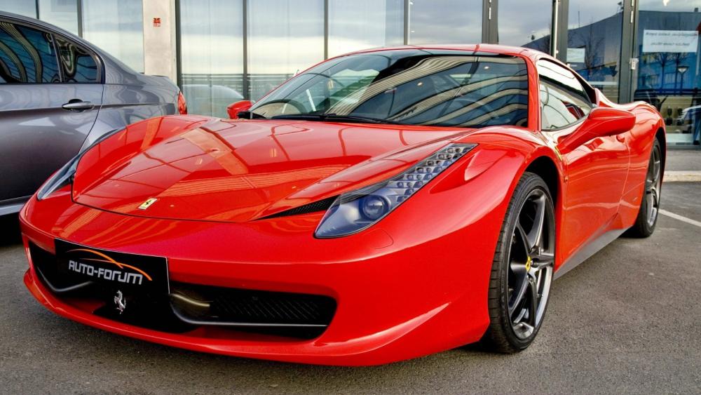 Ferrari 458 Elegance on Display wallpaper