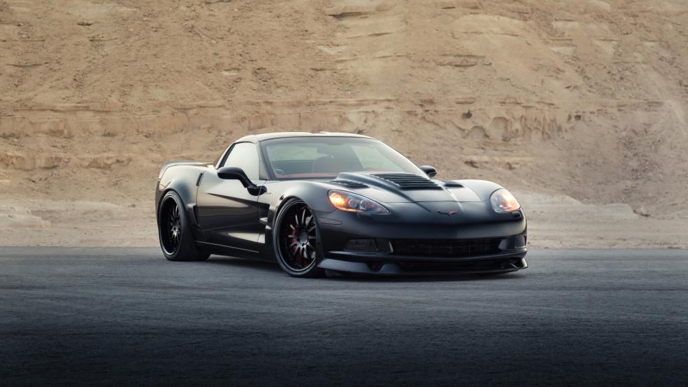 Lingenfelter Corvette ZR1 in Desert Elegance wallpaper