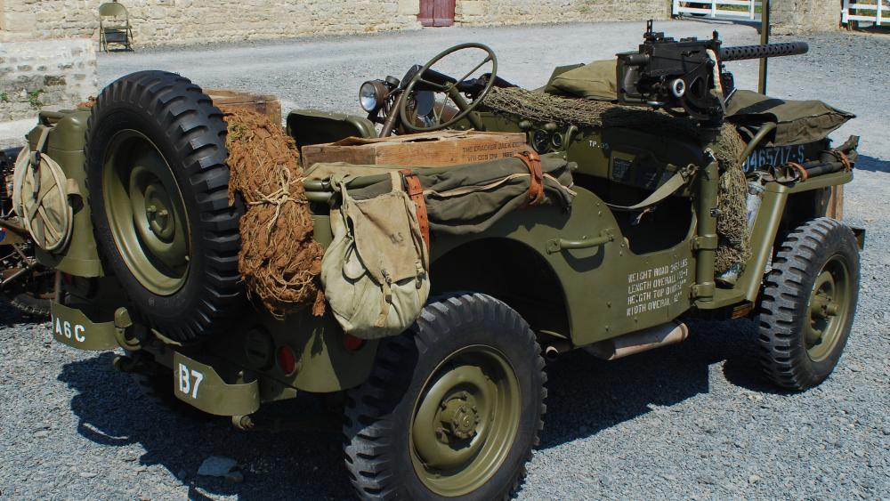 Willys MB Jeep Under the Sun wallpaper