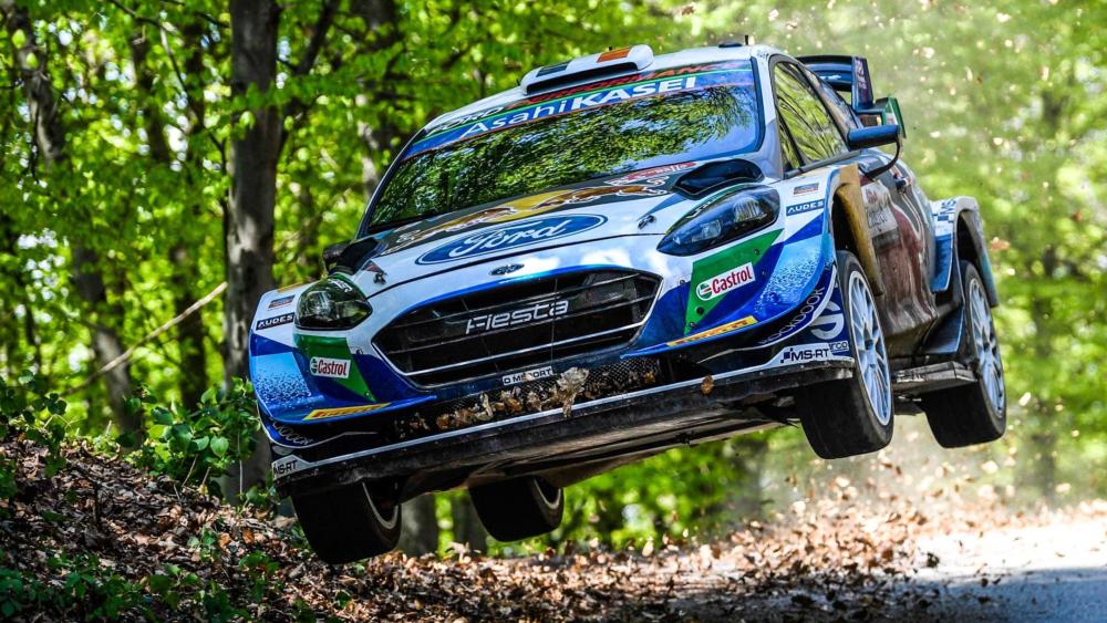 Ford Fiesta RS WRC in Action wallpaper