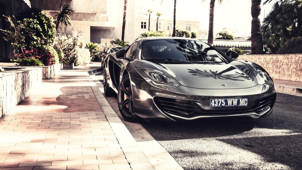 McLaren MP4-12C in Paradise Setting wallpaper