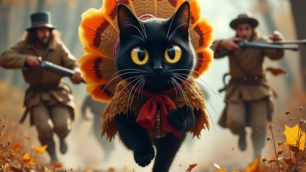 Black Cat Turkey wallpaper