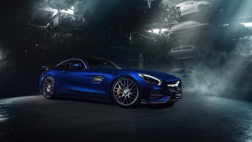 Mercedes-AMG GT-RSR in Sleek Night Mode wallpaper