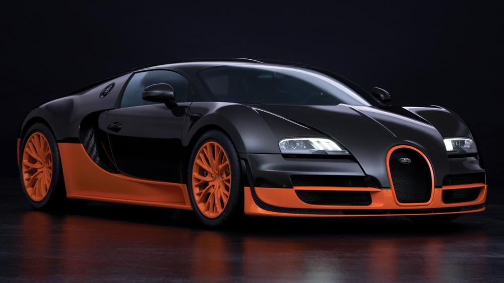 Bugatti Veyron Elegance in Motion wallpaper