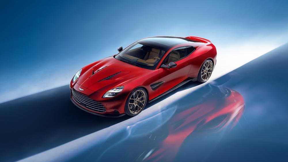 Aston Martin Vanquish Elegance in Motion 2025 4K wallpaper