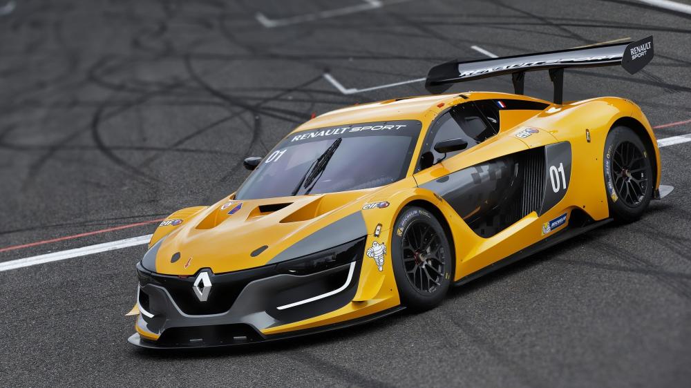 Renault Racing Power and Elegance in 4K Quality wallpaper