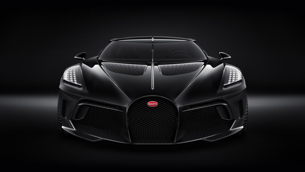 Bugatti La Voiture Noire in 4K Splendor wallpaper