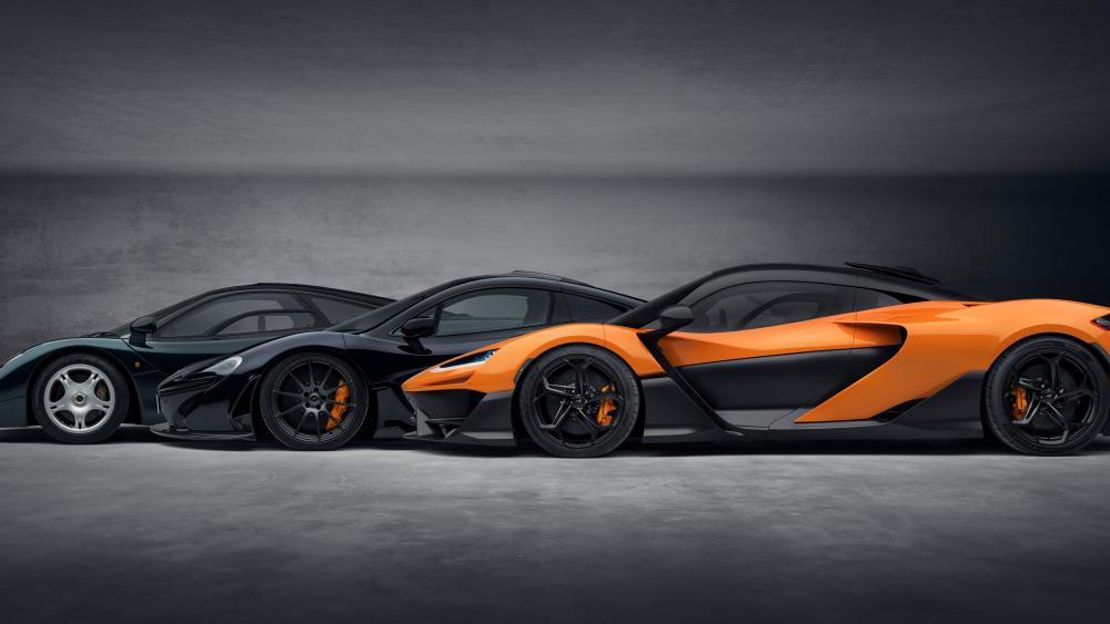 McLaren W1 Hypercar Showcase in 8K Clarity wallpaper